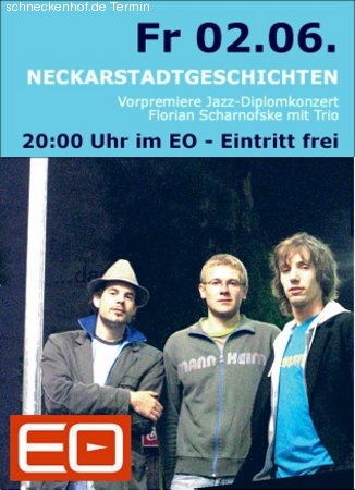 Neckarstadt Geschichten - Jazz Werbeplakat