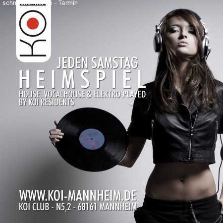 Heimspiel - DJ Paize Werbeplakat