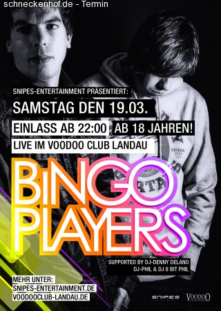 Bingo Players Live @ Voodoo Werbeplakat