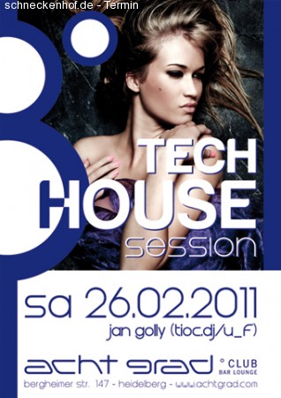Tech House Session Werbeplakat
