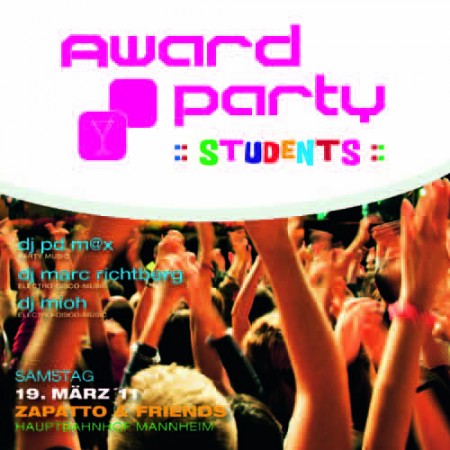 Award Party :: Students:: Werbeplakat