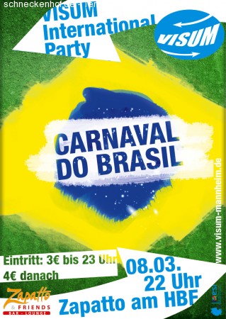 VISUM Carnaval do Brazil Werbeplakat