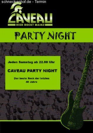 Party Night Werbeplakat