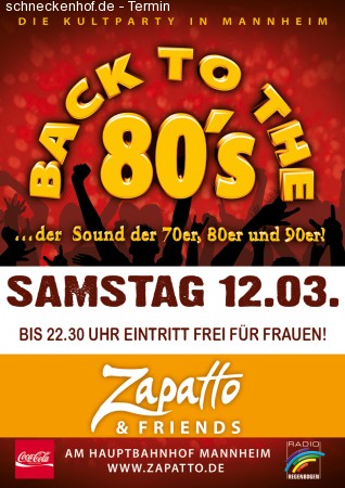Back to the 80s Werbeplakat