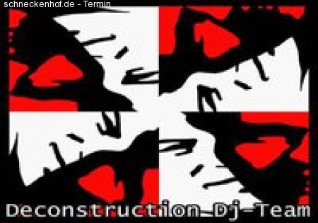 DECONSTRUCTION DJ TEAM Werbeplakat