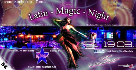 Latin - Magic - Night Werbeplakat
