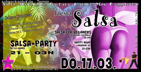 Fiesta Salsa Werbeplakat