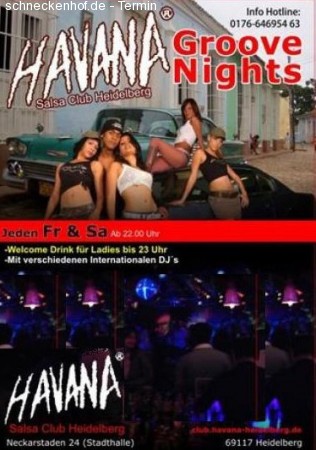 Havana Groove Night Werbeplakat
