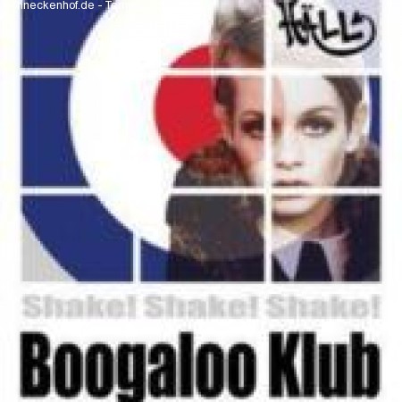 Boogaloo Club mit Mischa K Werbeplakat