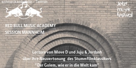 Red Bull Music Academy Lecture Werbeplakat