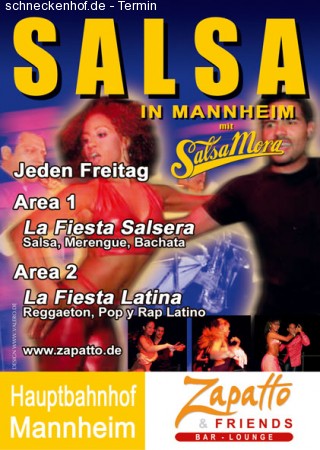 Salsa mit Salsa Mora Werbeplakat