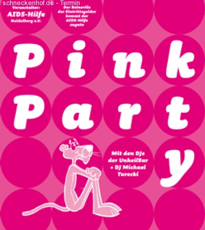 Pink Party mit Michael Turecki Werbeplakat