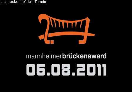 2. Mannheimer Brückenaward Werbeplakat