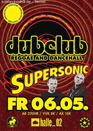 Supersonic @ Dubclub Werbeplakat