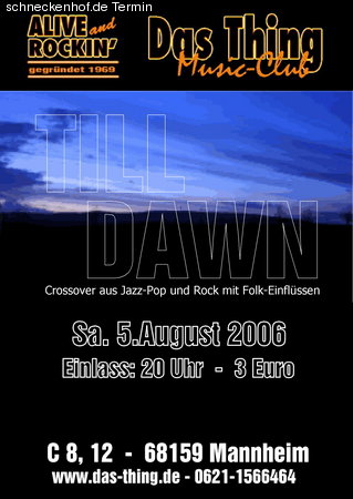 Till Dawn Werbeplakat