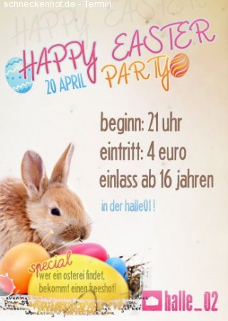 Happy Easter Party Werbeplakat