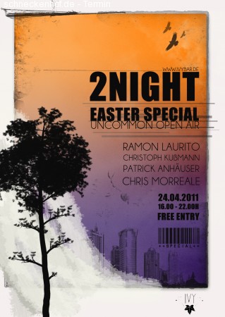 2Night Easter Special Open Air Werbeplakat