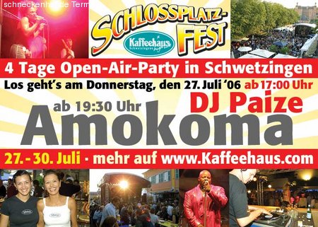 Schlossplatzfest 2006 Werbeplakat