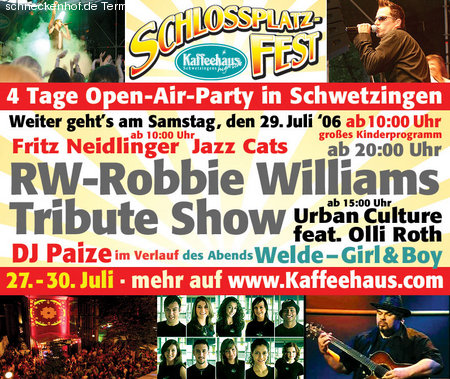 Schlossplatzfest 2006 Werbeplakat