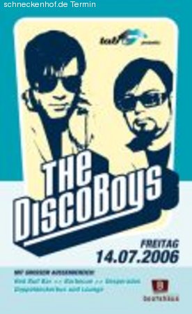 tabu pres. The Disco Boys Werbeplakat