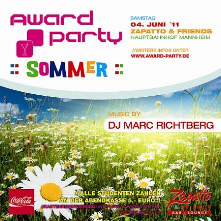 Award Party ::Summer:: Werbeplakat