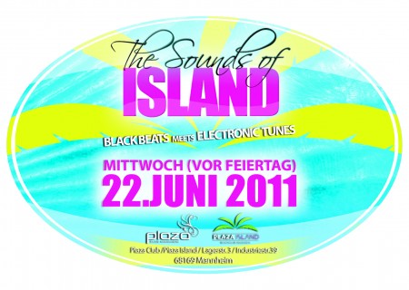 1. Sounds of Island - Open Air Werbeplakat