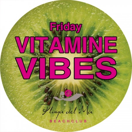 Friday Vitamine Vibes Werbeplakat