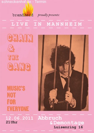 Chain and The Gang Werbeplakat