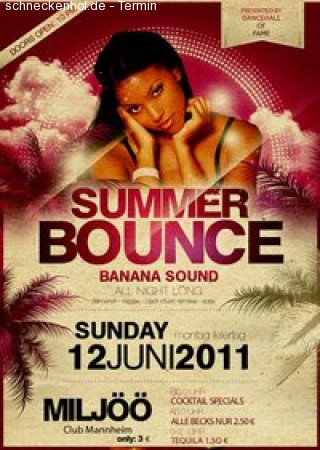 Summer Bounce Werbeplakat