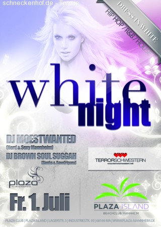 1. White Night 2011 Werbeplakat