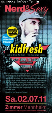 Nerd & Sexy pres.: Kid Fresh Werbeplakat
