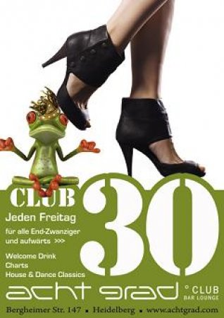 Club 30 Werbeplakat