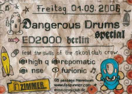 Skool Club Werbeplakat