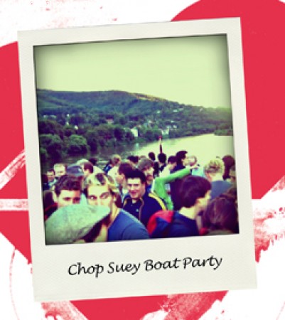 Chop Suey Club Boat Party Werbeplakat