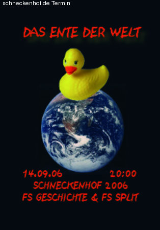 Das Ente der Welt Werbeplakat