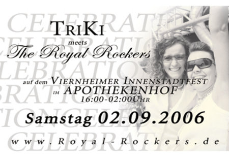 Triki meets Royal Rockers Werbeplakat