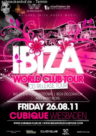 Ibiza World Club Tour Werbeplakat