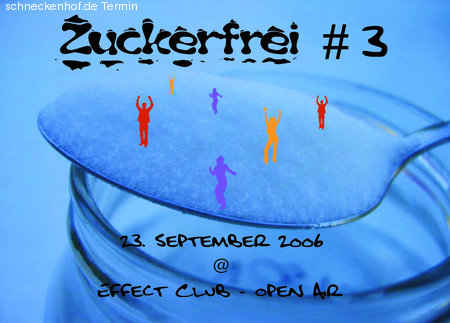 Zuckerfrei Werbeplakat