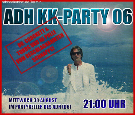 Miami Vice KK Party 06 Werbeplakat