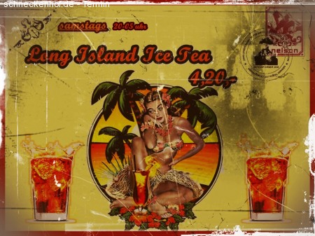 Long Island Ice Tea Special Werbeplakat