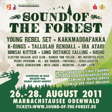 Sound of the Forest Werbeplakat