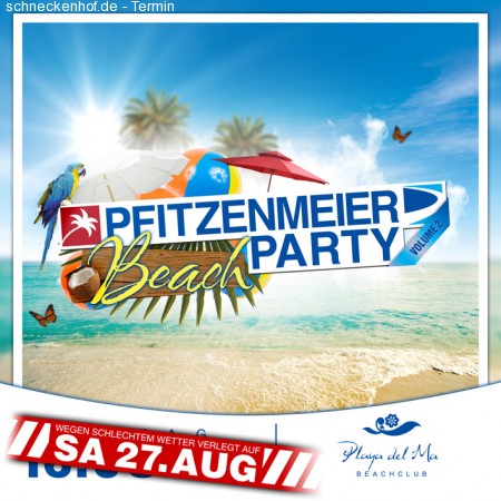Pfitzenmeier BeachParty Vol.2 Werbeplakat