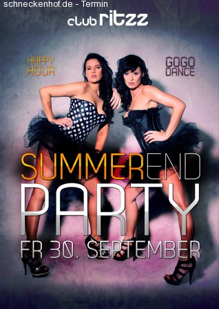 Summerend Party Werbeplakat
