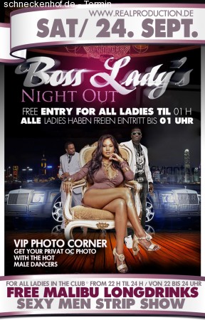 Boss Lady's Night Out Werbeplakat
