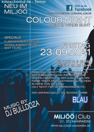 Colour Night Werbeplakat
