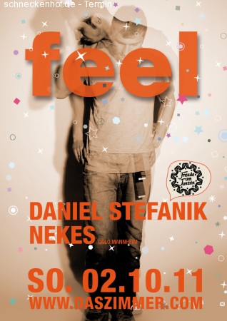 Feel feat. Daniel Stefanik Werbeplakat