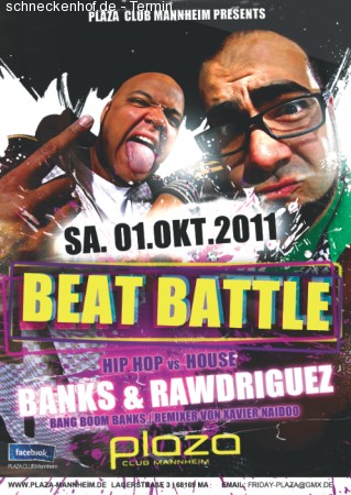 Beat Battle - Banks&Rawdriguez Werbeplakat