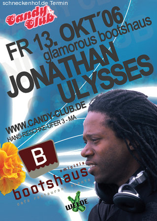 Glamorous Bootshaus - J. Ulyss Werbeplakat