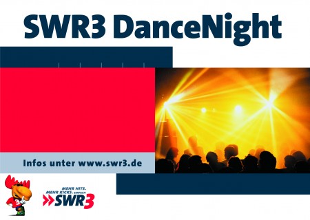 SWR 3 Dance Night Werbeplakat