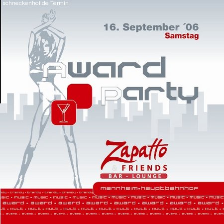 Award Party Werbeplakat